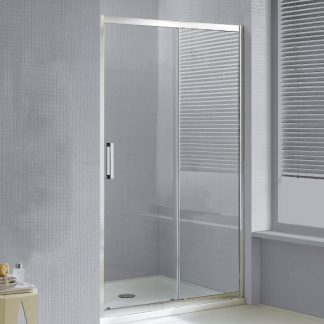 Wellis Premier Easy Clean tolóajtós zuhanyajtó fallal