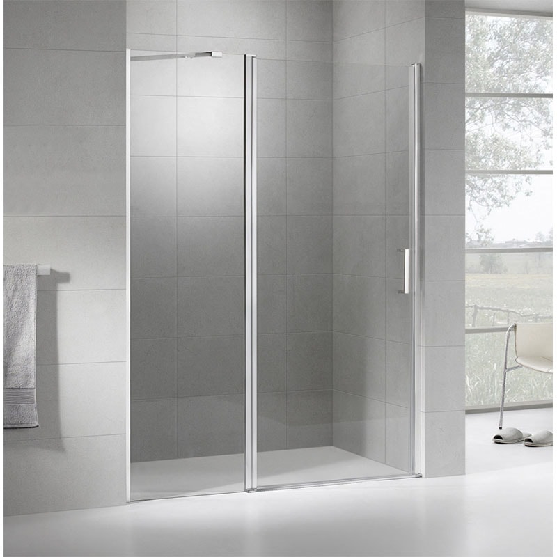Wellis Pure Easy Clean zuhanyajtó fallal