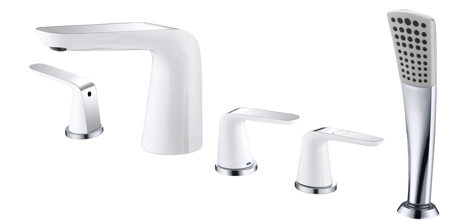 Wellis Rundo Bath kádperemre szerelhető kádtöltő csaptelep ACS0196