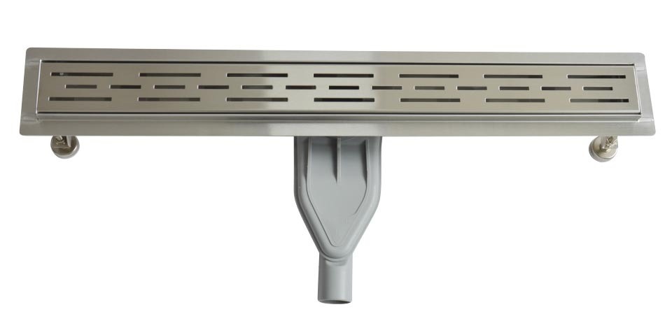 Wellis W-Drain rozsdamentes acél zuhanyfolyóka Linear ráccsal