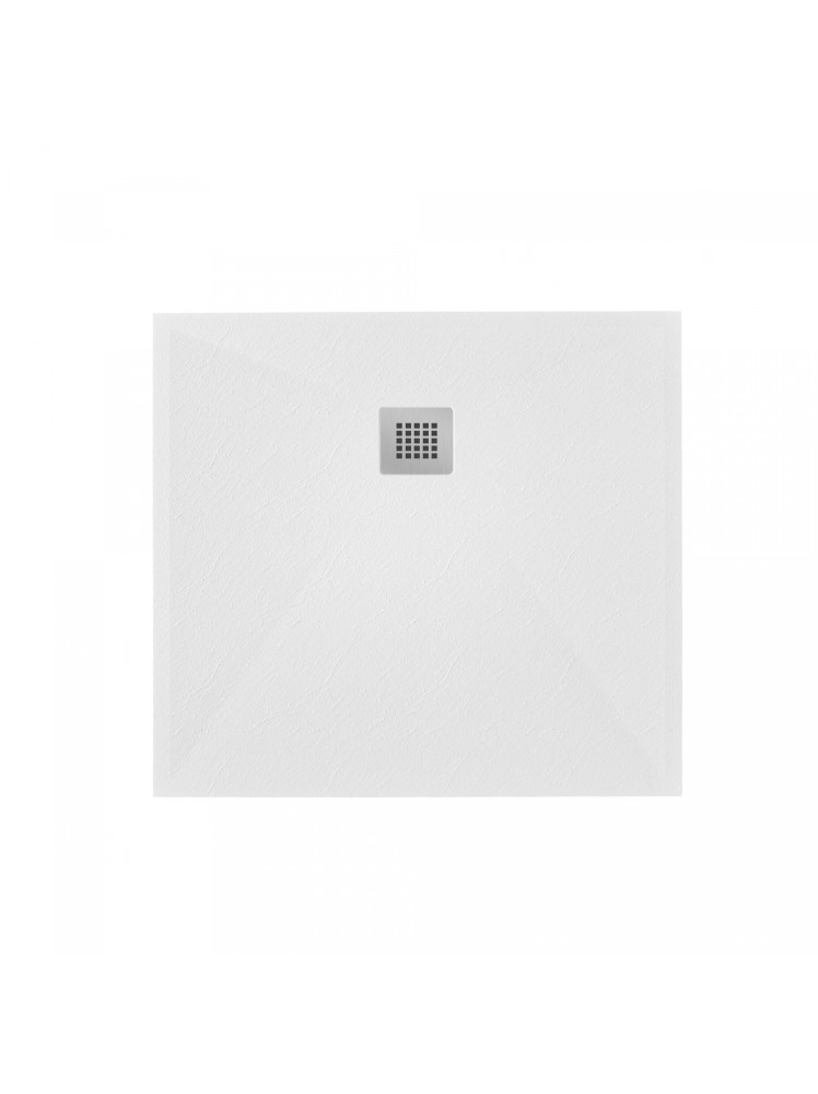 Aquatrend Zara öntött márvány kompozit zuhanytálca 80x80x2,7 cm