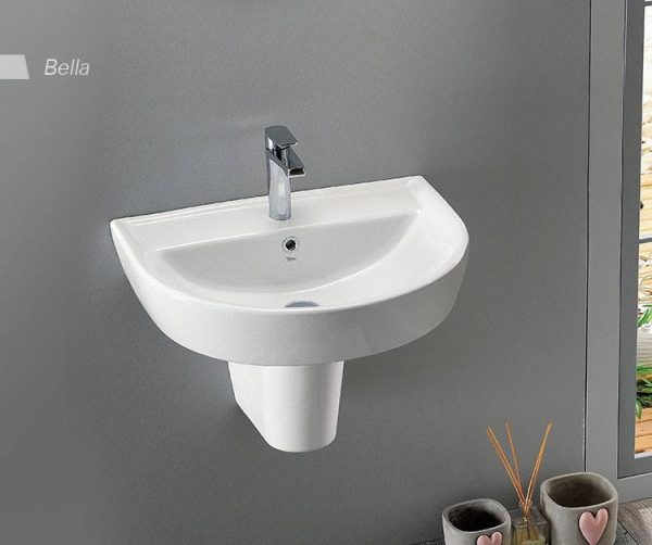 CeraStyle BELLA - szabadon álló - porcelán mosdókagyló 45 x 35 cm - Image 2