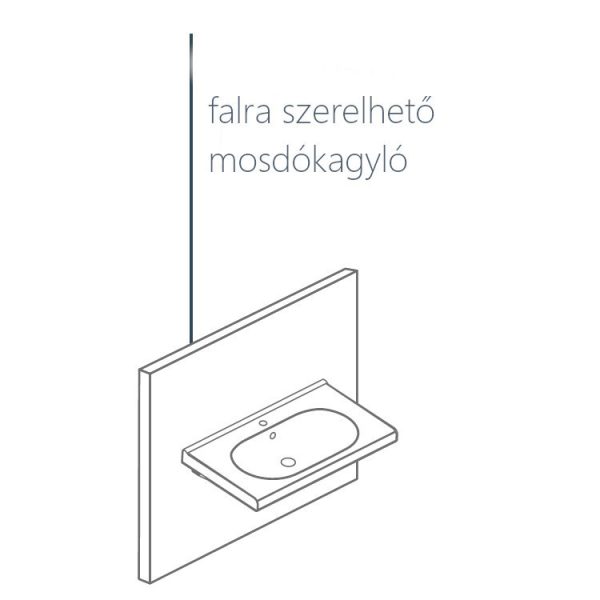 CeraStyle BELLA - szabadon álló - porcelán mosdókagyló 45 x 35 cm - Image 7