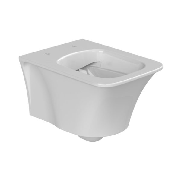 CeraStyle IBIZA fali WC - szögletes - rimless - perem nélküli - mély öblítés - 51 cm - Image 2