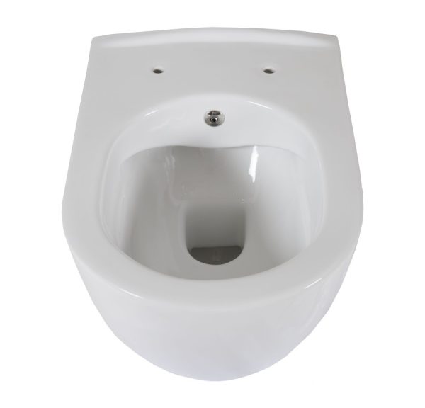 CeraStyle CITY fali WC - BEÉPÍTETT bidé funkcióval - rimless - perem nélküli - mély öblítés - Image 4