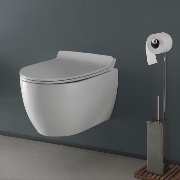 CeraStyle CITY fali WC - perem nélküli - rimless - rejtett szerelésű - mély öblítés - 53 cm - Image 4