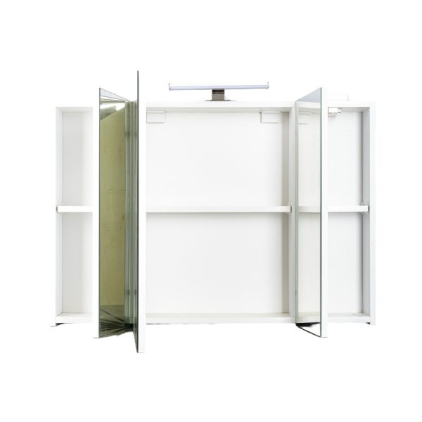 PIRAMIDA AKVA Tükrös fürdőszobai szekrény LED világítással - 100 x 69 x15cm - Image 3