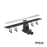 Pestan zuhanyfolyóka Confluo Frameless Line - keret nélküli - 75 cm - Image 4