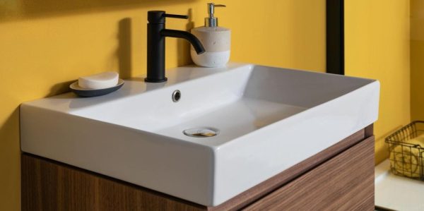 Sanovit STANCE - porcelán mosdókagyló - 60 x 45,5 cm - Image 9