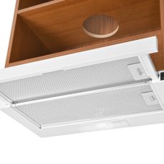 OPERIS MUNDO FLAT 60 fehér teleszkópos páraelszívó