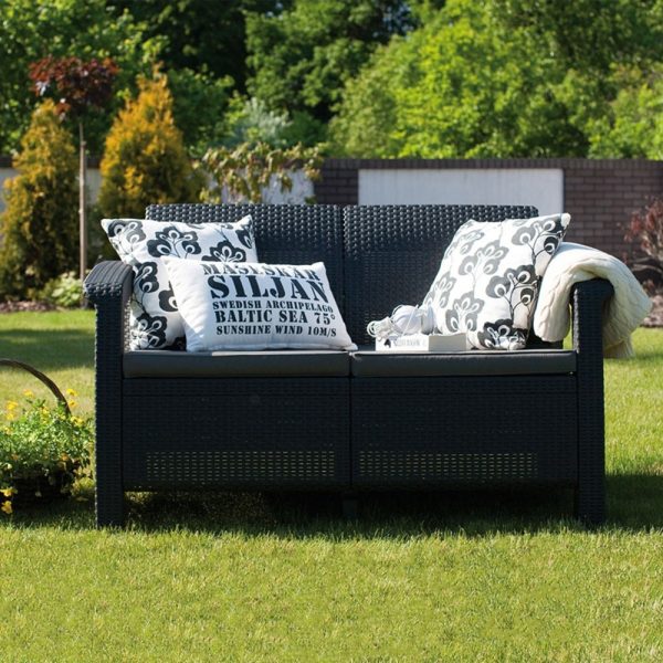 Corfu love seat kerti kanapé - 223233 - Image 3
