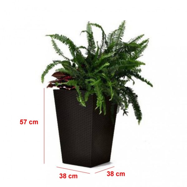 Rattan Planter M virágtartó - Image 2