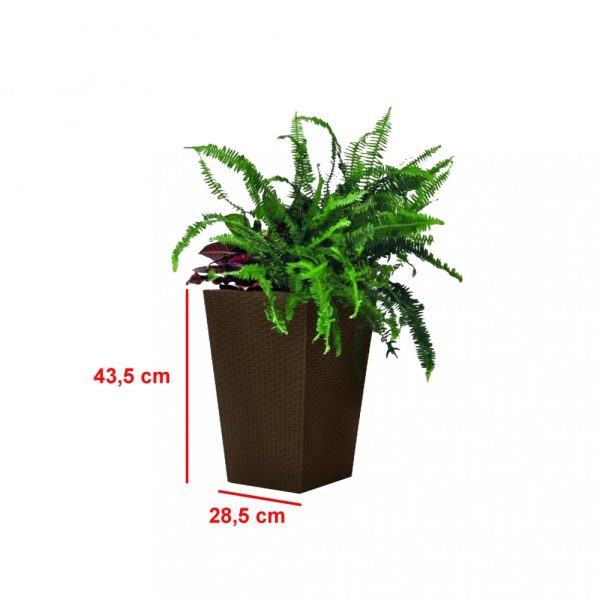 Rattan planter S virágtartó - Image 2