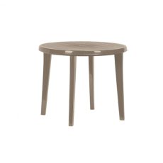 Lisa műanyag kerti asztal cappuccino színben - 251073