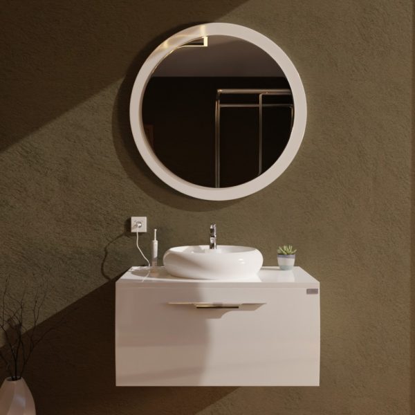 TMP MOON 80 cm fali fürdőszobabútor mosdó nélkül - TOP COUNTER mosdókhoz - Image 4