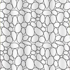 Zuhanyfüggöny - STONE - Impregnált textil - 180 x 200 cm
