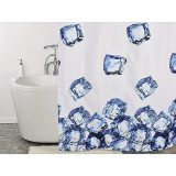 Zuhanyfüggöny - ICE CUBE - Impregnált textil - 180 x 200 cm - Image 2