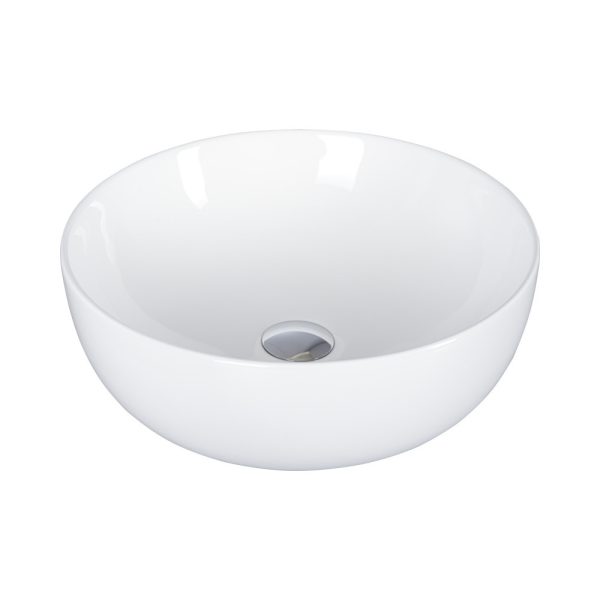 EROS RAISE - PULTRA ültethető - Top Counter - porcelán mosdó - O - Ø 41 cm