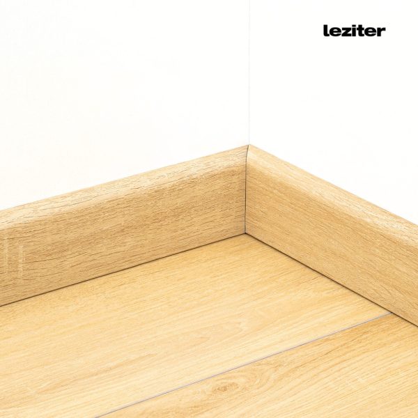 Vinyl SPC padlószegély Berben tölgy 2400x60x12 mm - Image 4