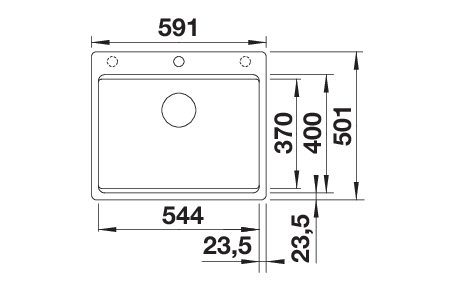 BLANCO ETAGON 6-F törtfehér tart., exc.n., SZINTBE ÉPÍTÉS - Image 3