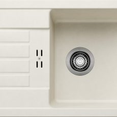 BLANCO FAVUM XL 6 S törtfehér exc.nélkül