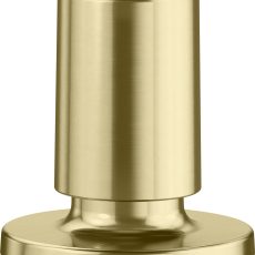 Blanco Comfort satin gold lefolyó távműködtető – kerek húzógomb - 203495