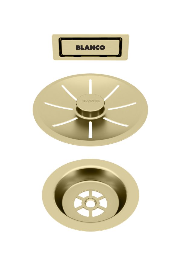 Blanco InFino szett satin gold 1 medencés gránit mosogatóhoz – 203476