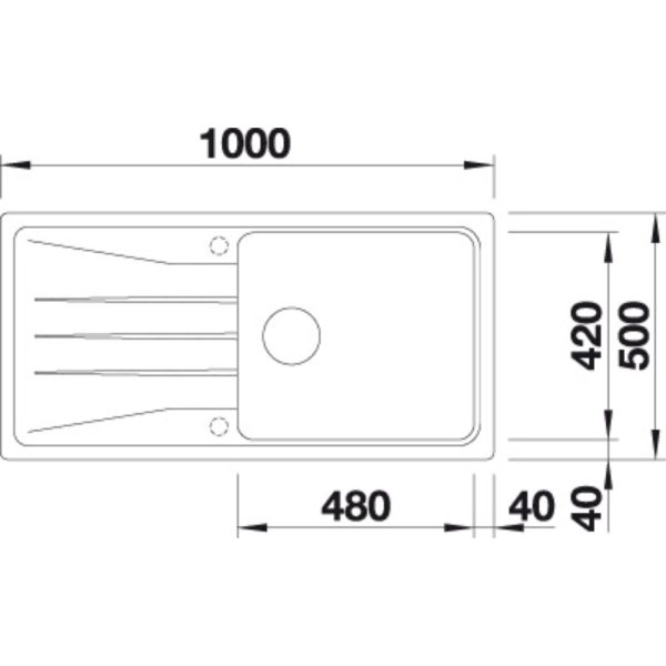 BLANCO SONA XL 6 S törtfehér exc.n. - Image 3