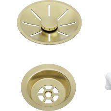 BLANCO lefolyó szett 1x3,5 InFino satin gold