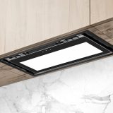 Ciarko Design Su Mini 60 cm fekete üveg beépíthető páraelszívó