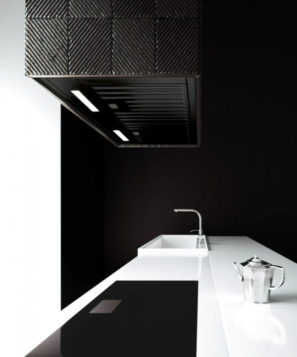 Ciarko Design MINIMAL 7 55 cm fekete beépíthető páraelszívó - Image 2