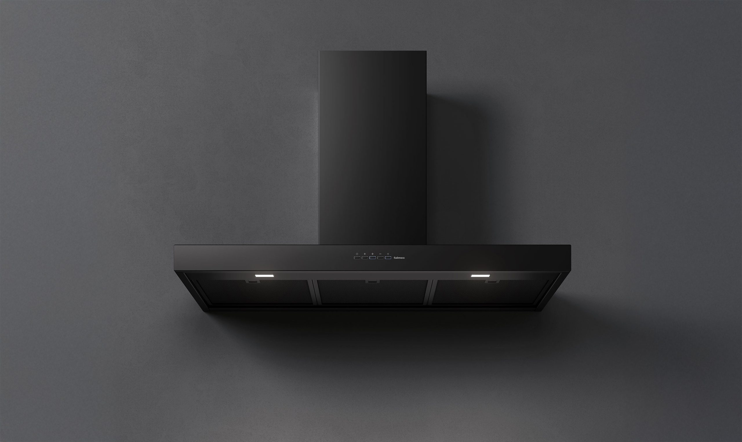 Falmec MERCURIO EVO 60 cm fali páraelszívó, fekete