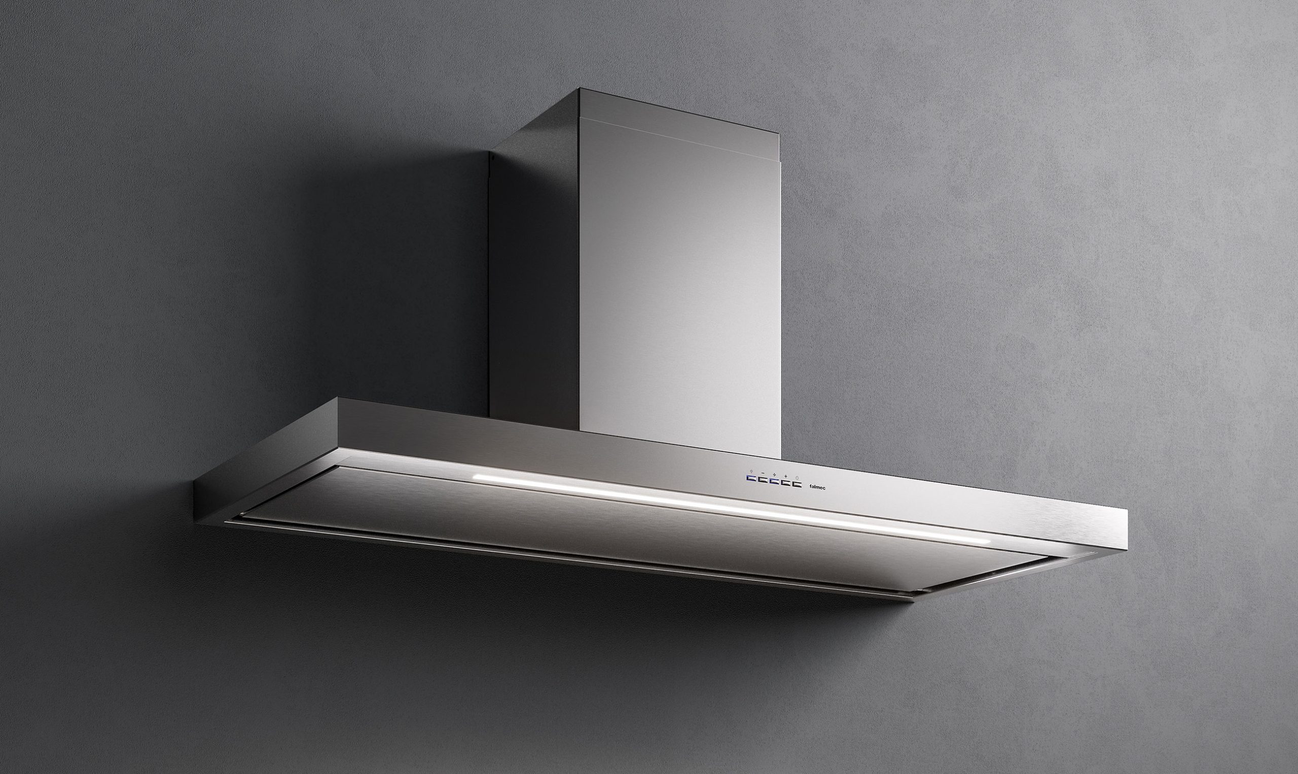 Falmec PLANE PLUS 90 cm sziget páraelszívó, inox