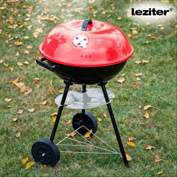 Faszenes kerti gömb grillsütő kerekes - Image 2