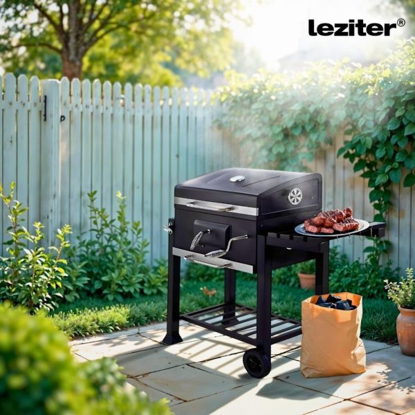 Multifunkciós faszenes kerti grillsütő - Image 2