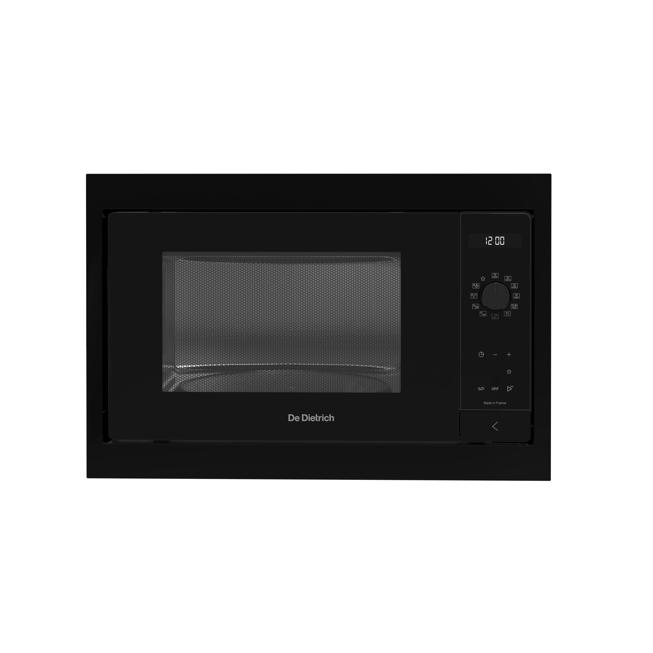 De Dietrich beépíthető mikrohullámú sütő, 26 l, 11 funkció, LED, infinite black