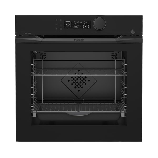 De Dietrich multifunkciós sütő, gőztisztítás, 73 l, 12 funkció, 70 auto recept, LCD, infinite black