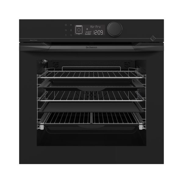 De Dietrich pirolitikus sütő, 73 l, 13 funkció, 98 auto recept, LCD, infinite black