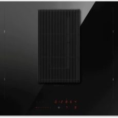 ELICA NIKOLATESLA PRIME S BL/A/80 páraelszívóval integrált indukciós főzőlap, 80 cm, külső kivezetés, fekete