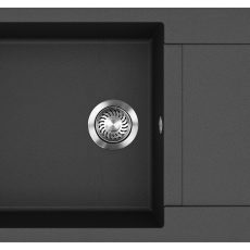 Evido Cubo XL 6S compact csepptálcás gránit mosogató 860 x 500 x 220 mm antracit - 105539
