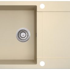 Evido Cubo XL 6S csepptálcás gránit mosogató 1000 x 500 x 200 mm bézs - 105534