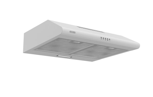 Evido DUALFLOW 60W hagyományos páraelszívó felső vagy hátsó kivezetéssel 60 cm fehér - CHS6BW-1