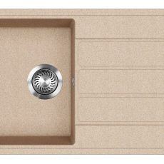 EVIDO Easy 45S gránit mosogató, 760 x 440 mm, avena