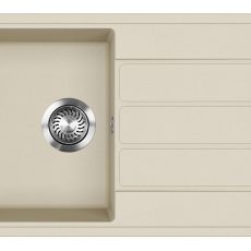 EVIDO Easy 45S gránit mosogató, 760 x 440 mm, bézs