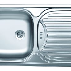 Evido FLEX csepptálcás rozsdamentes mosogató 780 x 435 x 150 mm - 105569