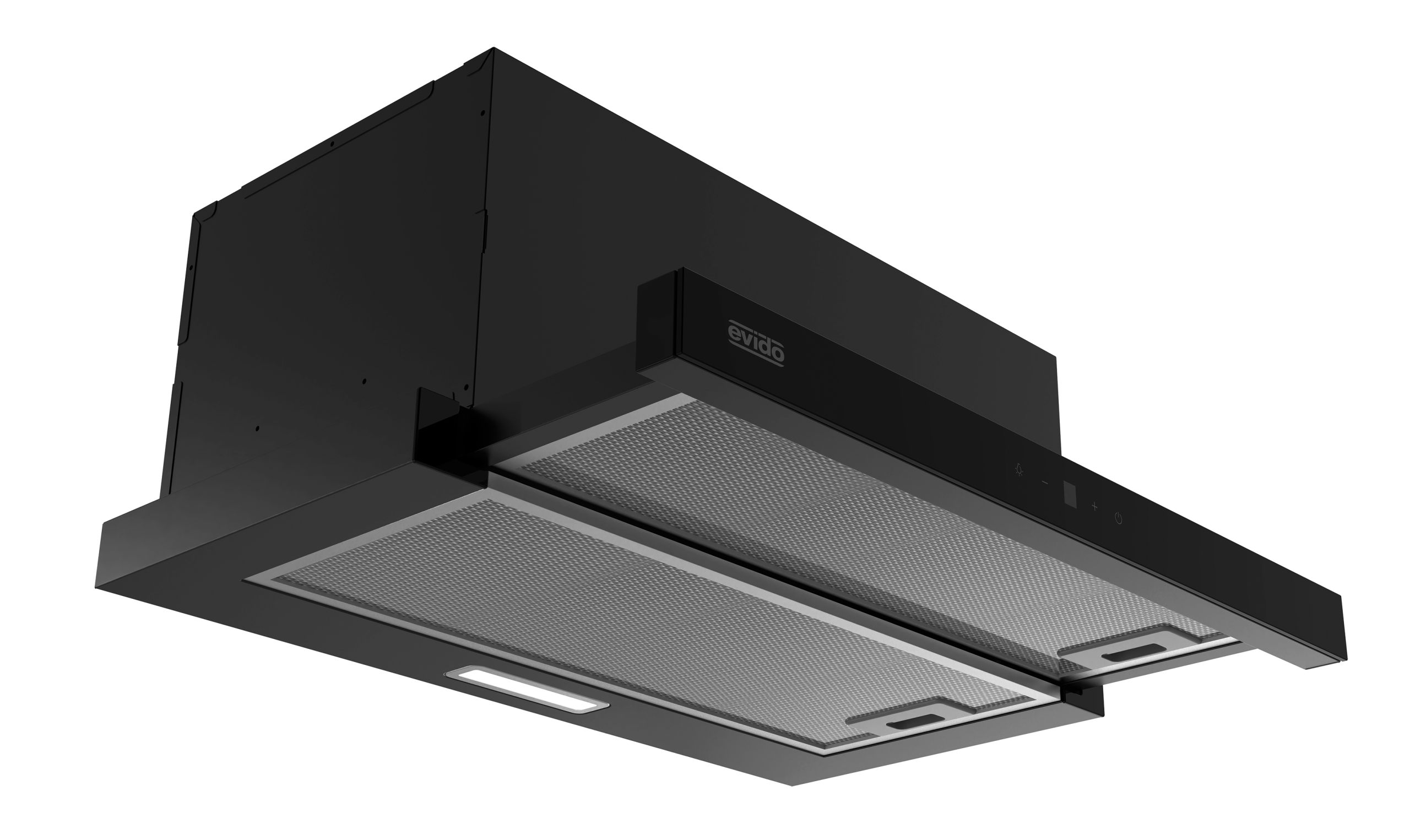 EVIDO FORTE 60B teleszkópos páraelszívó, 60 cm, érintőszenzor, fekete