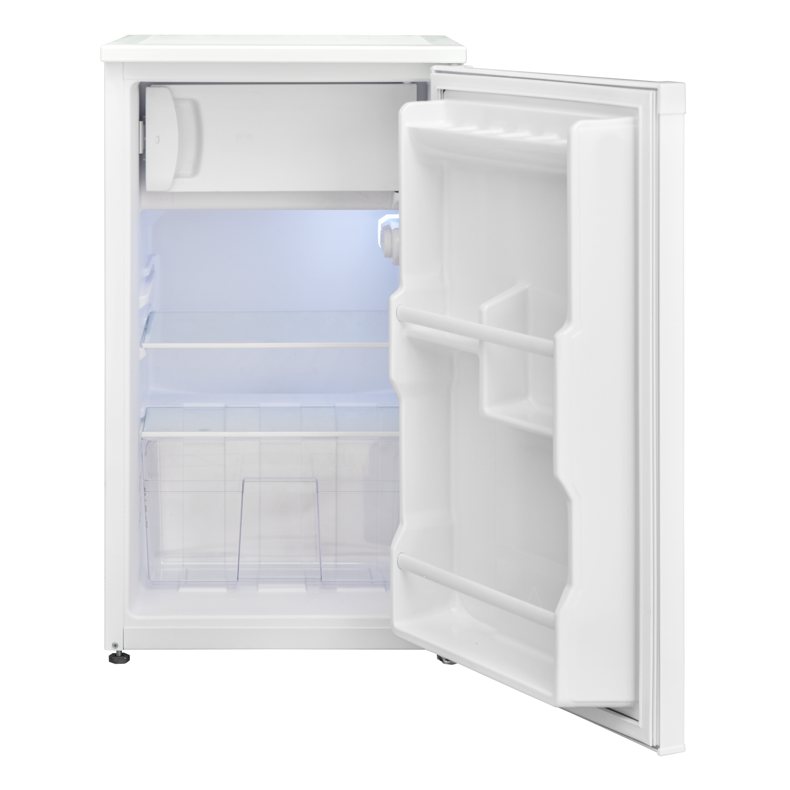 EVIDO ICELIFE NEO szabadonálló hűtő, fagyasztó rekesszel, 48x83,8 cm, 1 ajtós, 82 l, E energiaosztály, fehér - RFF121W-3