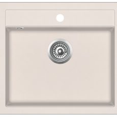 Evido Quadro 6 egymedencés gránit mosogató 562 x 510 x 200 mm bézs - 105540