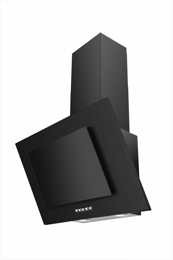 Evido REFLEX 60B vertikális kürtős páraelszívó 60cm fekete üveg - CHV6BB-1