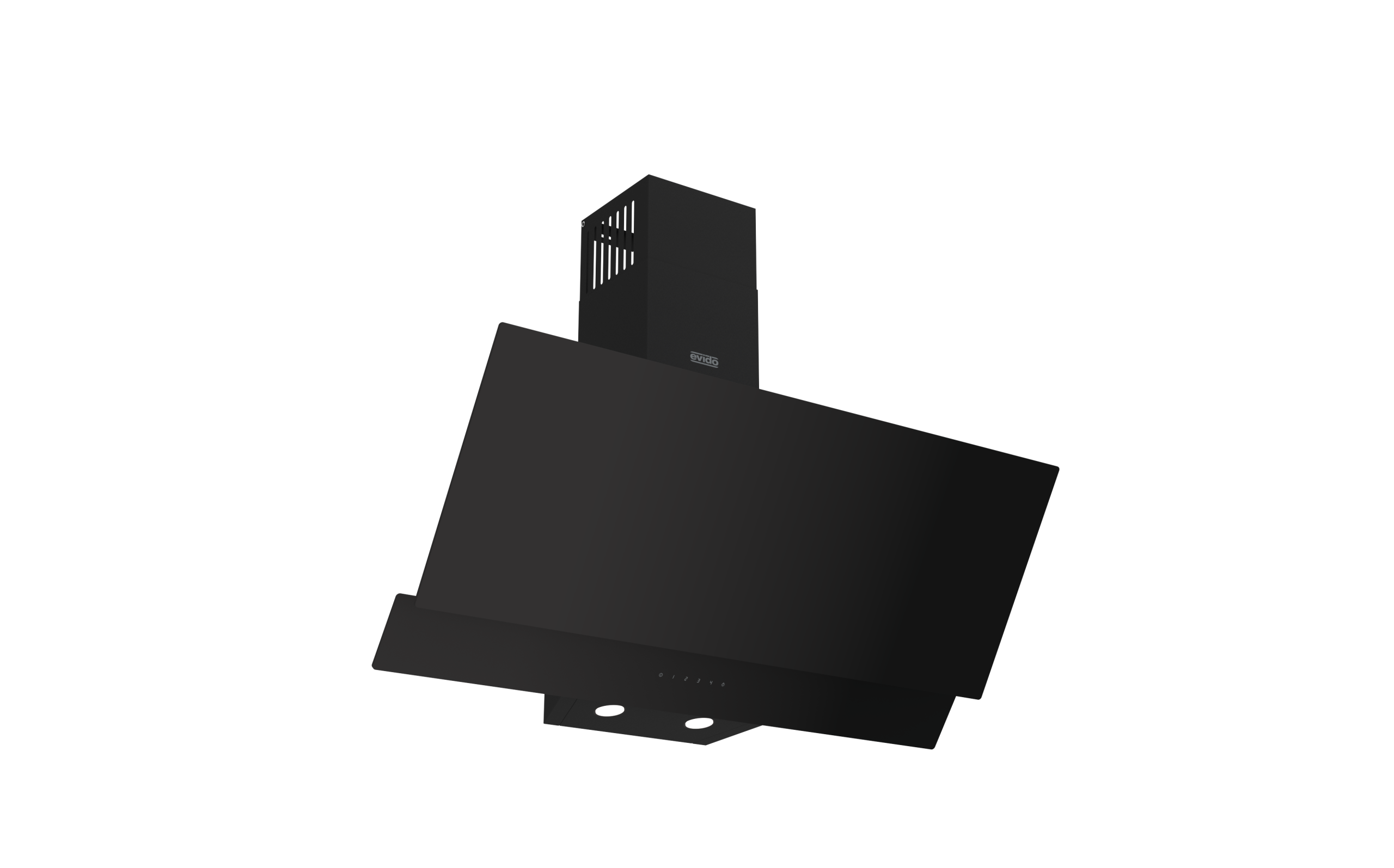 EVIDO SKY PRO 90B design páraelszívó, 90 cm, érintőszenzoros vezérlés, fekete üveg - CHY9TB-1